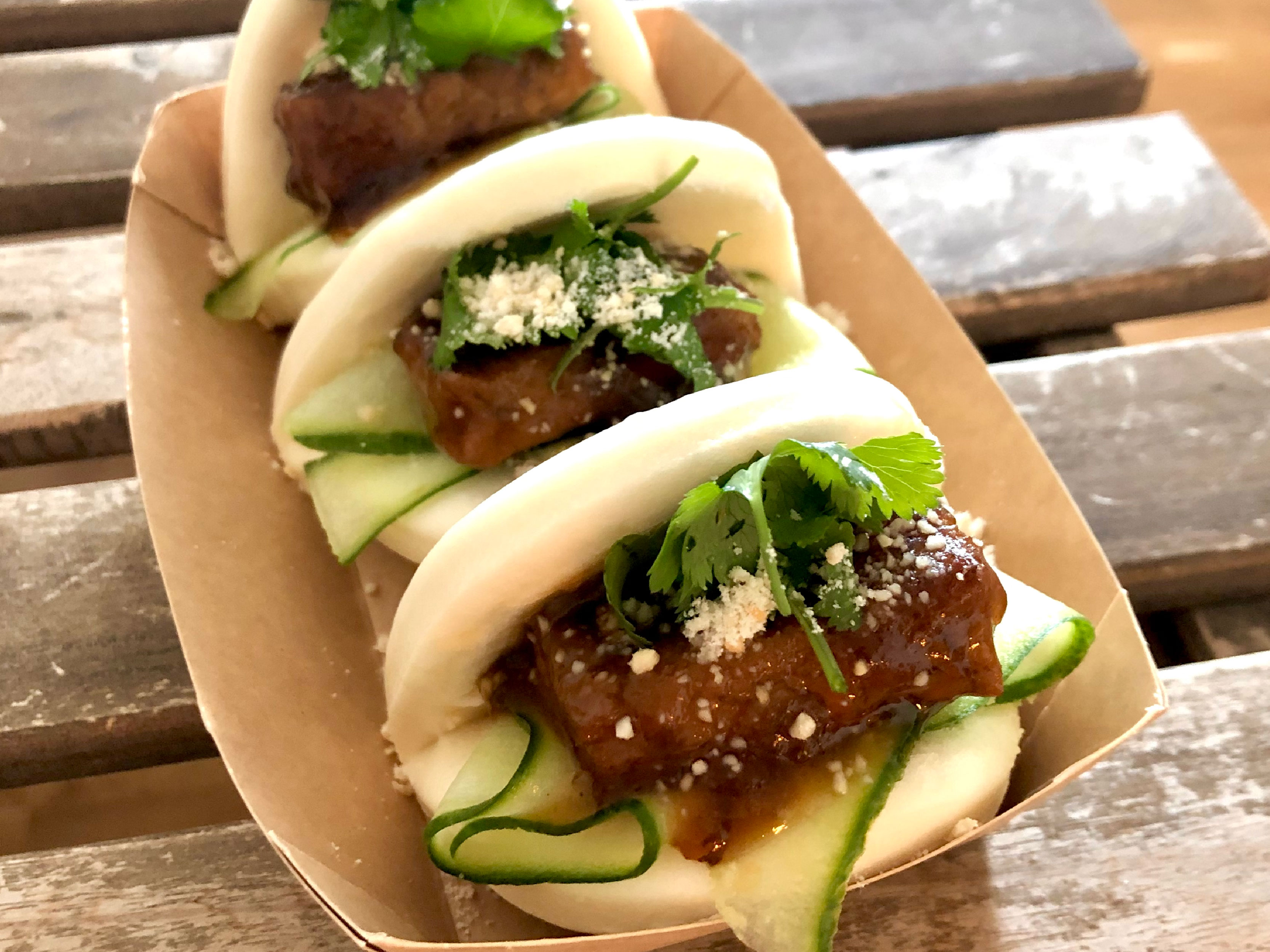 braised tofu bao